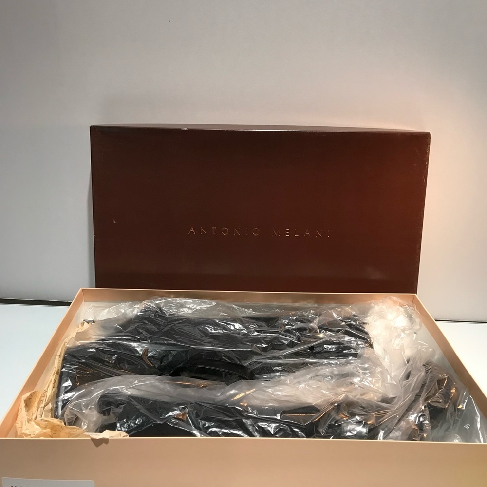 Antonio Melani Black Suede Boots - Picture 11 of 11